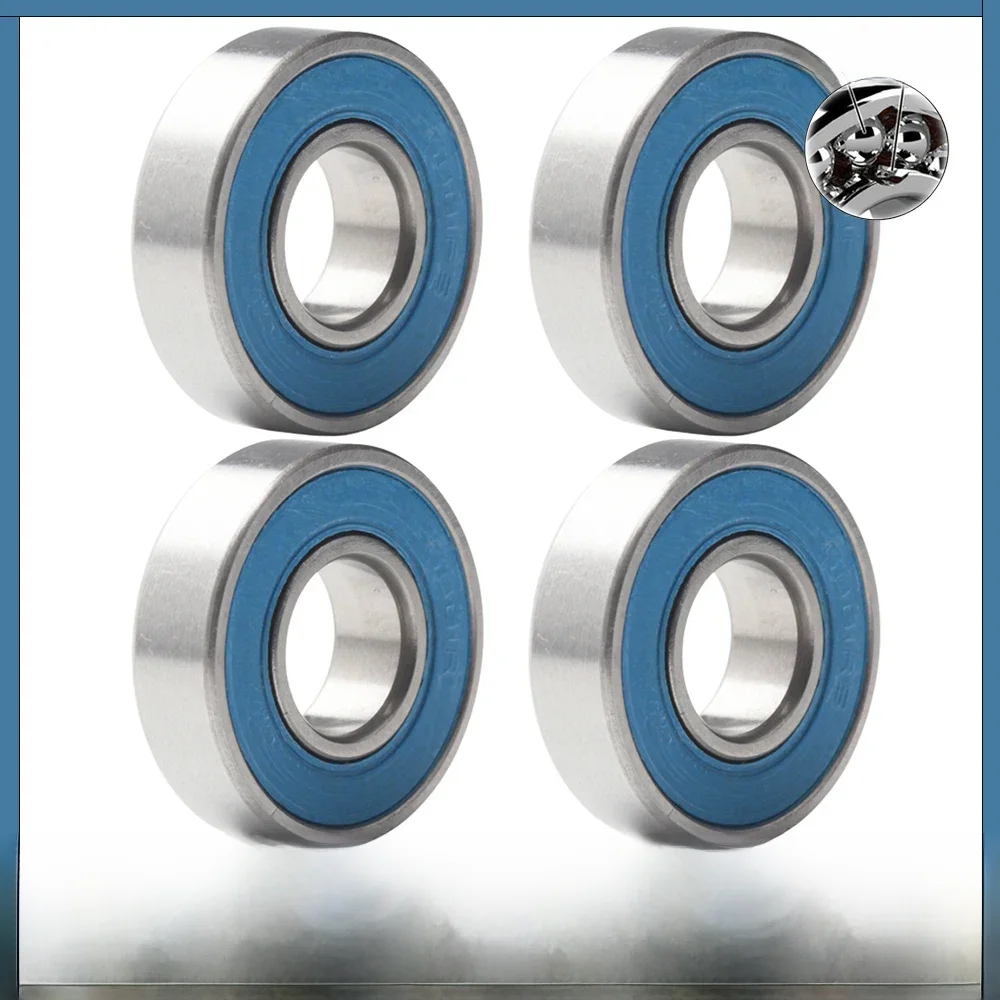 AliExpress FUSHI 6001-2RSV MAX Bearing 12*28*8 mm 4Pcs Full Balls Bicycle Frame Pivot Repair Parts 6001 2RS RSV Ball Bearings 6001-2RS