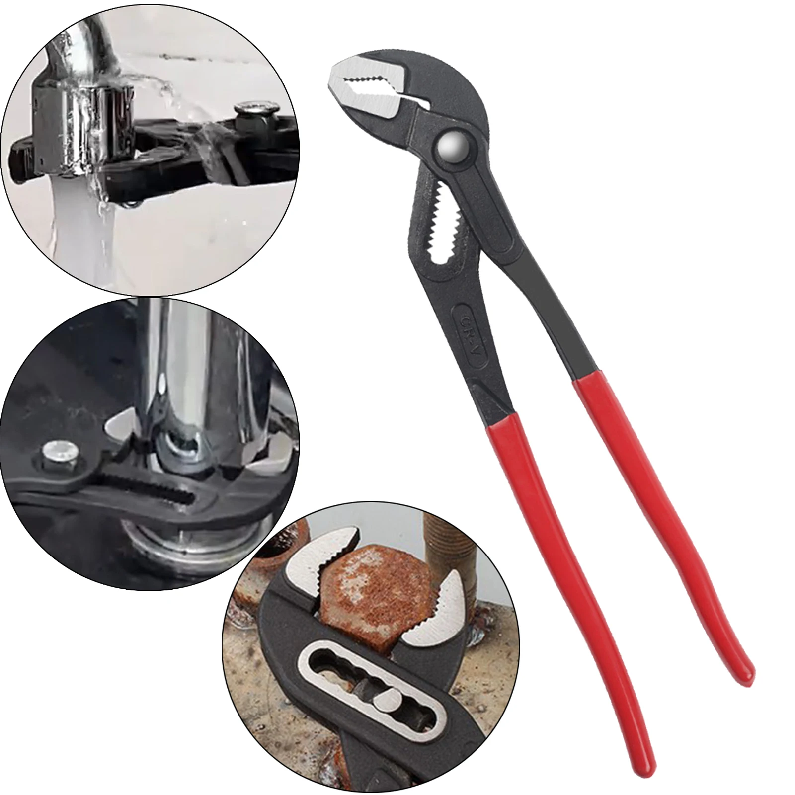 

Water Pump Plier Pipe Wrench Heavy Duty Plumbing Pliers Large Opening Pliers Hook Type Universal Wrench Plier Eagle Nose Plier