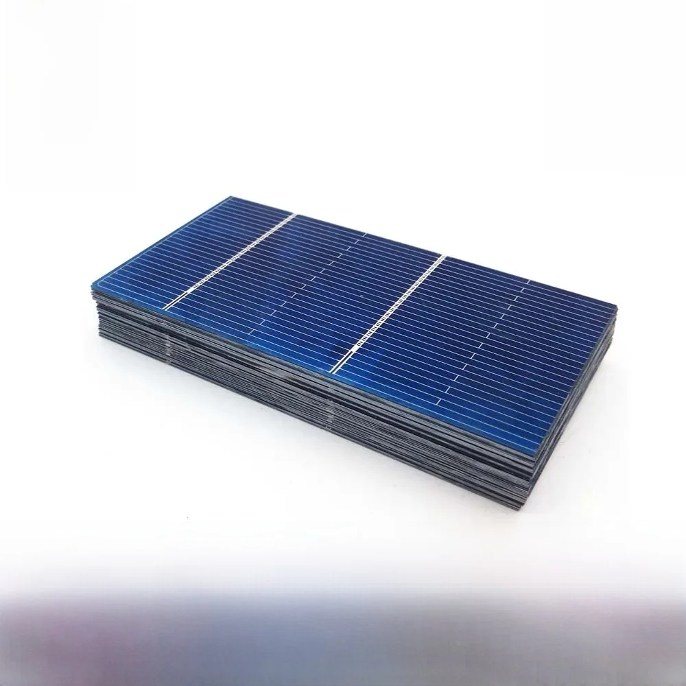 50 sztuk x 0.54 W 78x39mm panel słoneczny Painel komórki DIY ładowarka krzemu polikrystalicznego słoneczne solarpower z Bord 0.5 V — zdjęcie 2