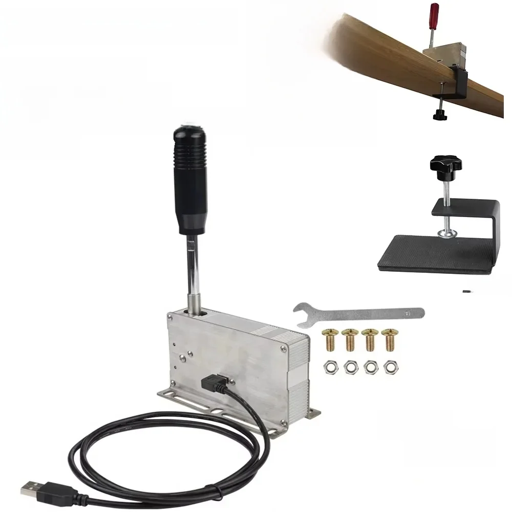 USB do komputera gry wyścigowe sekwencyjna dźwignia zmiany biegów H SIM dla Logitech G25 G27 G29 G920 G923 Thrustmaster T300RS/GT T500 dla ETS2 — zdjęcie 2