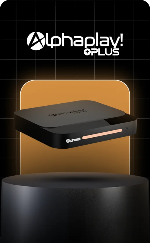 Alphasa Play Ultra HD 16GB 2GB RAM جهاز استقبال Wi-Fi TvBox Converter-2024 إطلاق