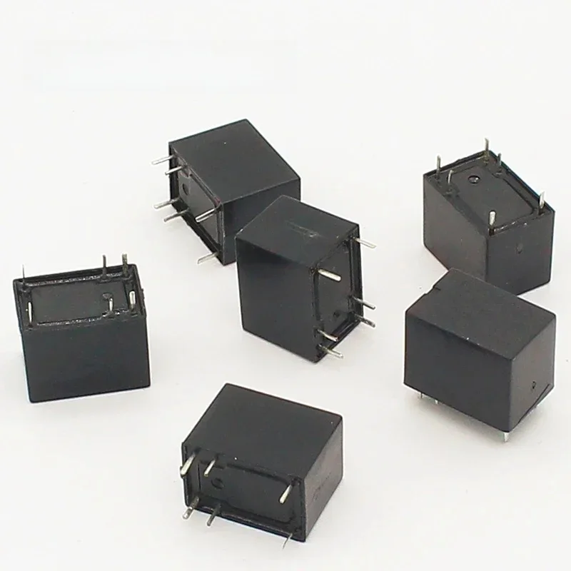 20 sztuk miniaturowy przekaźnik PCB 6 pinów mini przekaźnik DC 3V 5V 9V 12V JRC-21F 4100 przełącznik przekaźnika — zdjęcie 2