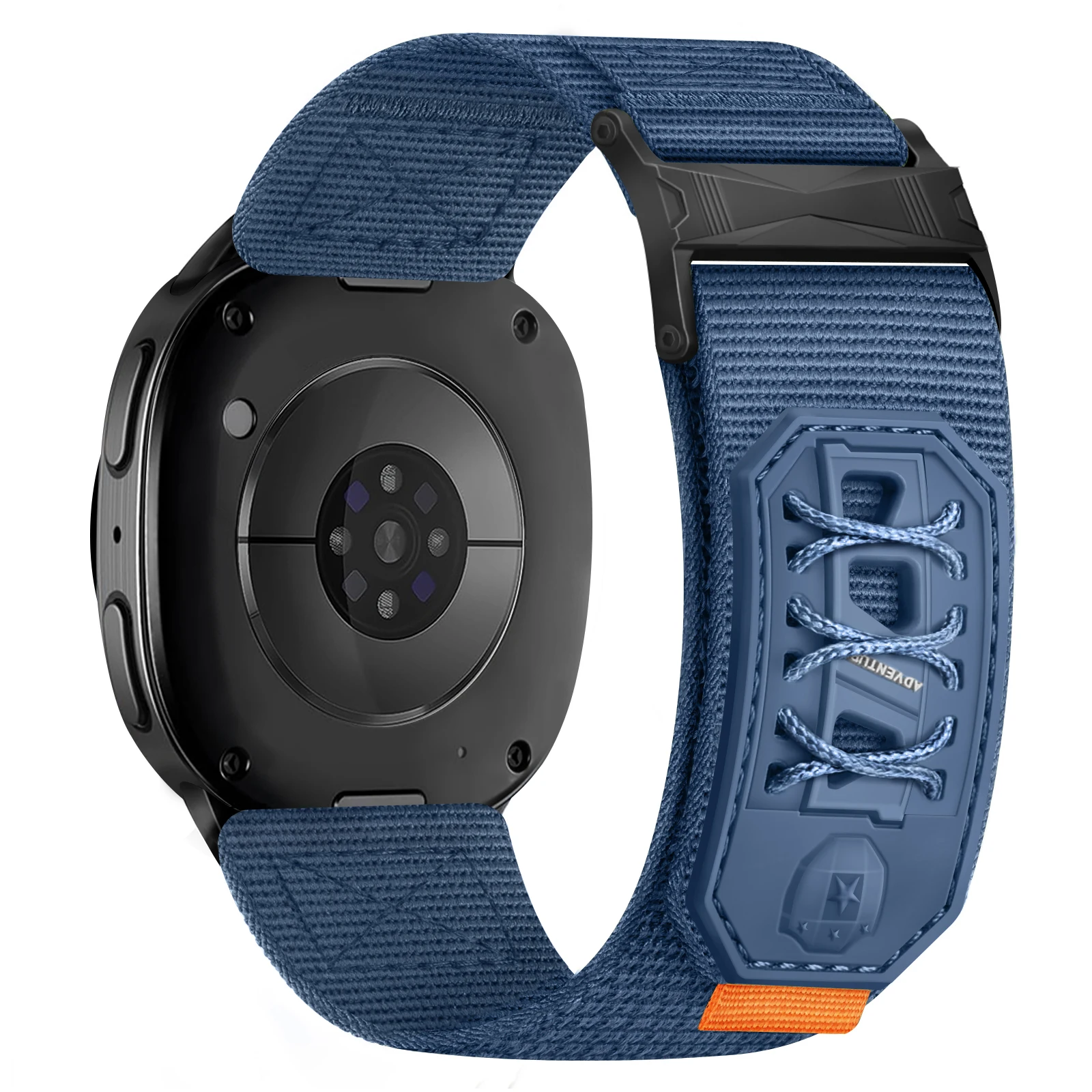 Nylon Bands for Samsung Galaxy Watch 8 40mm/44mm/46mm Dedicated Nylon Loop Strap with Metal Buckle Easy to Wear for Men Band