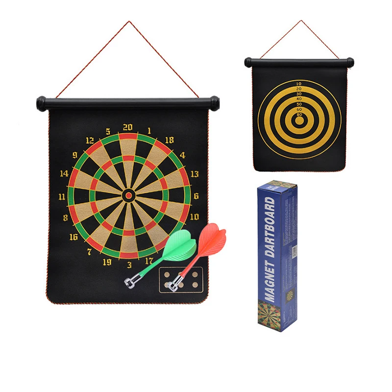 

Double-sided Magnetic Dartboard Children's Darts Set Parent-child Toys Leisure Competition Level Dual-purpose Magnetic Dart Gift