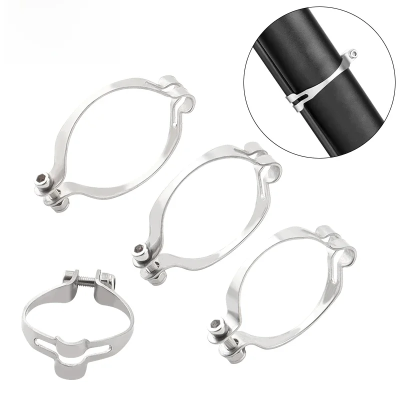 AliExpress MUQZI Bike Brake Cable Clamp Shifter Line Buckle 25.4 28.6 31.8 34.9mm Shift Cable Guide Fixed Ring