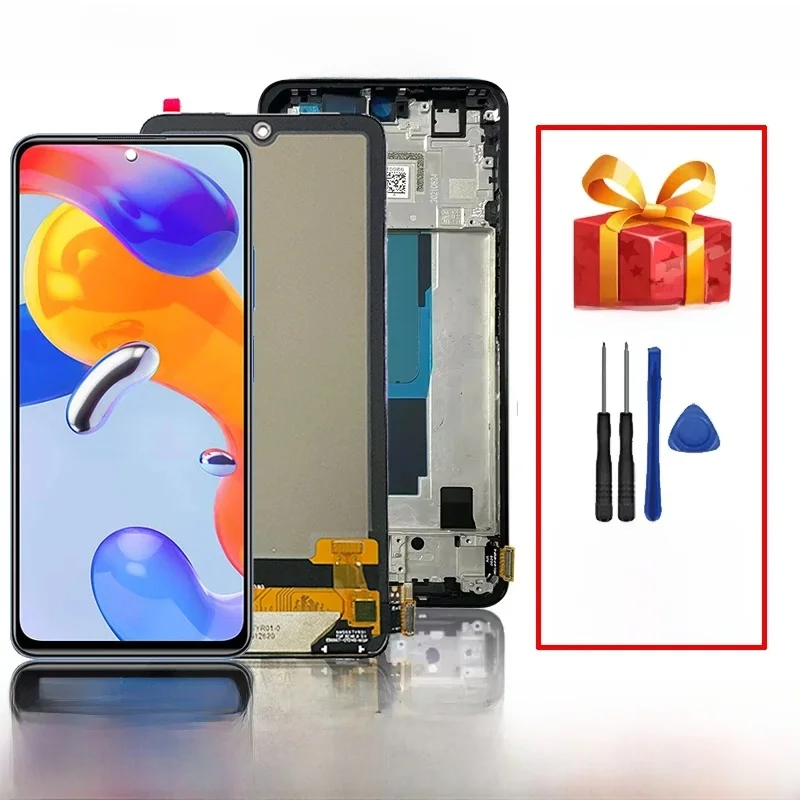 100% Testowany wyświetlacz LCD z panelem dotykowym (digitizer) do Xiaomi Redmi Note 11 Pro+ Plus 5G 21091116UG 21091116UC — zdjęcie produktu 6