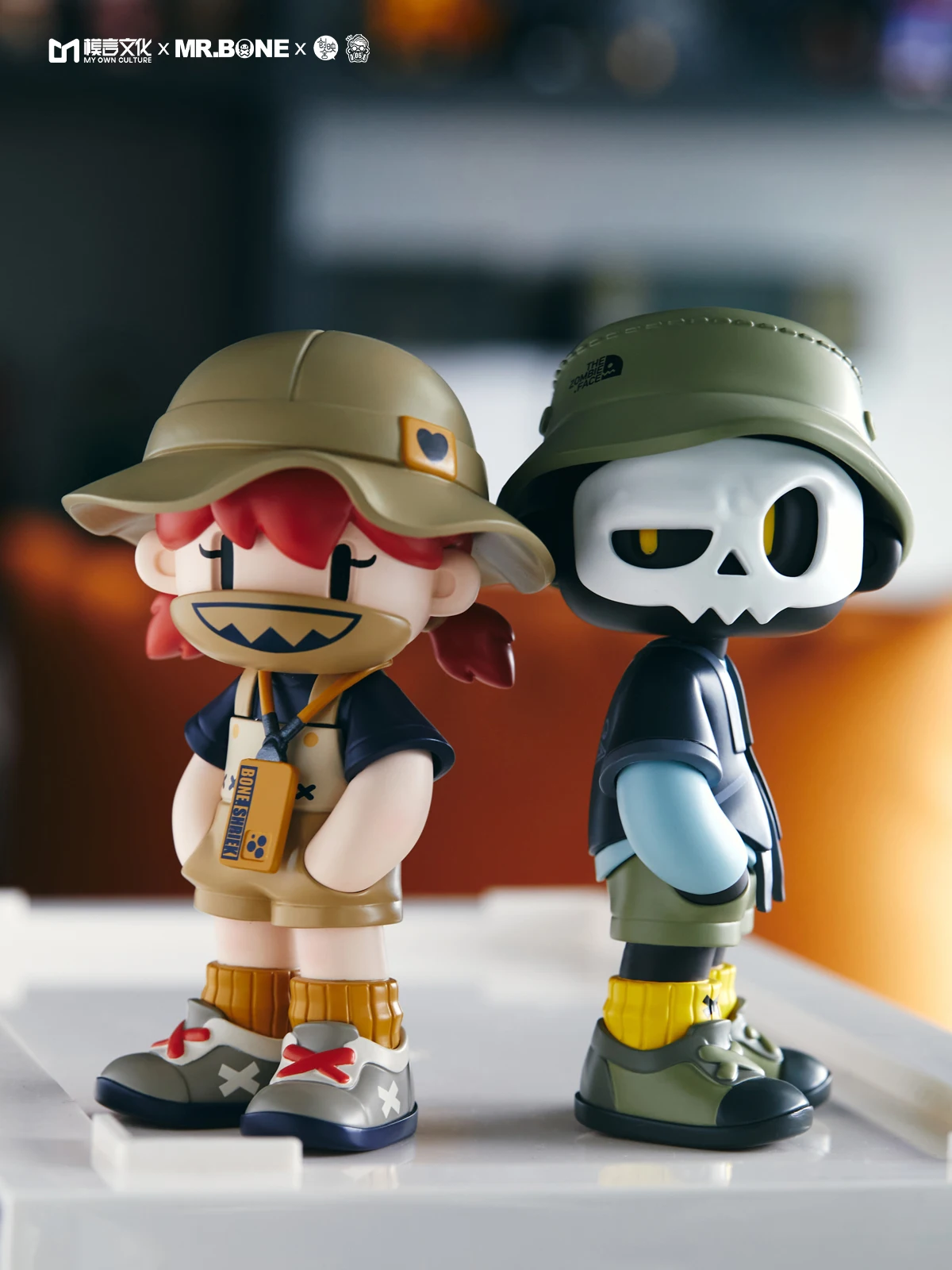 blind box MR.BONE Mr. Bones 4th Generation Camping Series Blind Box Toys Cool Anime Figure Model Designer Doll Gifts