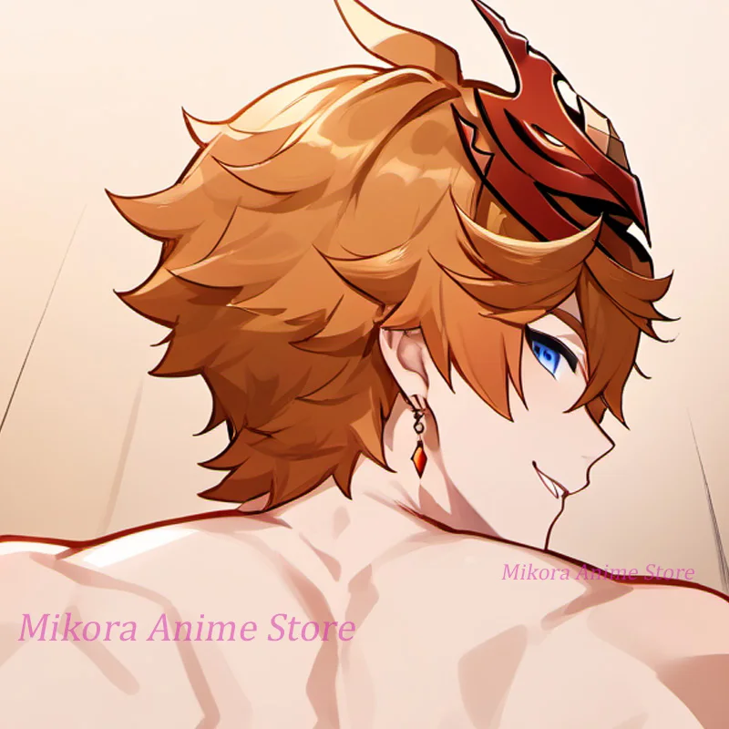 

Dakimakura аниме Genshin Impact Tartaglia двусторонний принт наволочка для тела в натуральную величину наволочка