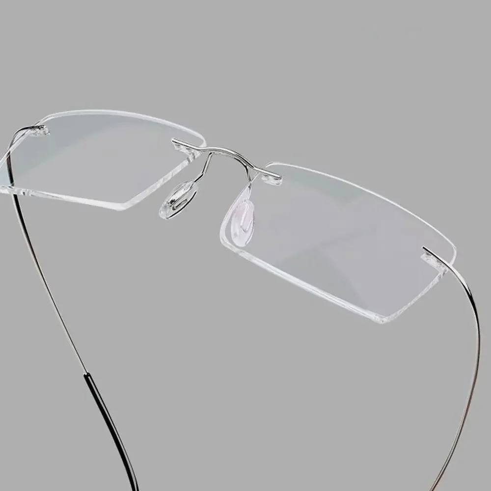 Klasyczne męskie oprawki okulary korekcyjne niebieskie światło męskie okulary do czytania tytanowe oprawki do okularów stare okulary armacao oculos — zdjęcie 2