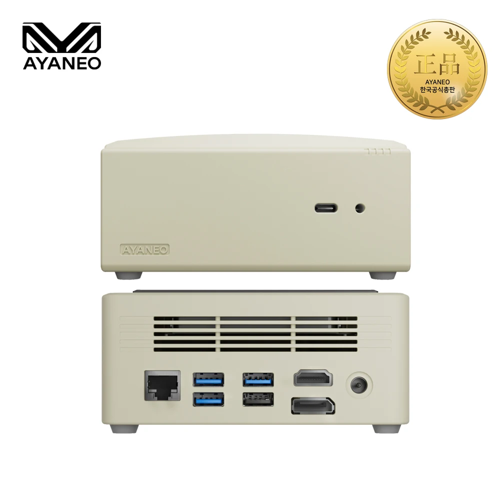 Aya Neo AM01 AMD 5825U Win11 Retro Mini PC [RAM 8GB, M.2 128GB] Computer for office and gaming mini PC