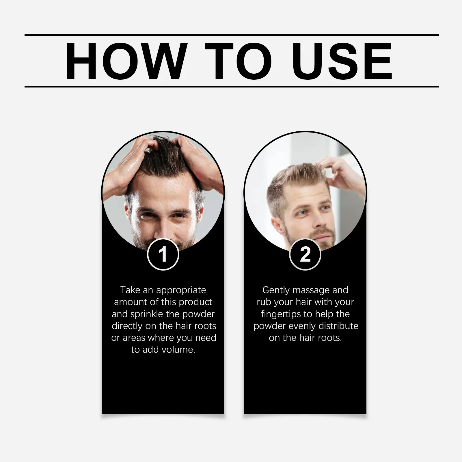 Men Hair Styling Powder Improve Volumizing Keep Fluffy Increasing Mattifying Oil Absorbing Matte Textured Hair Shaping Powders