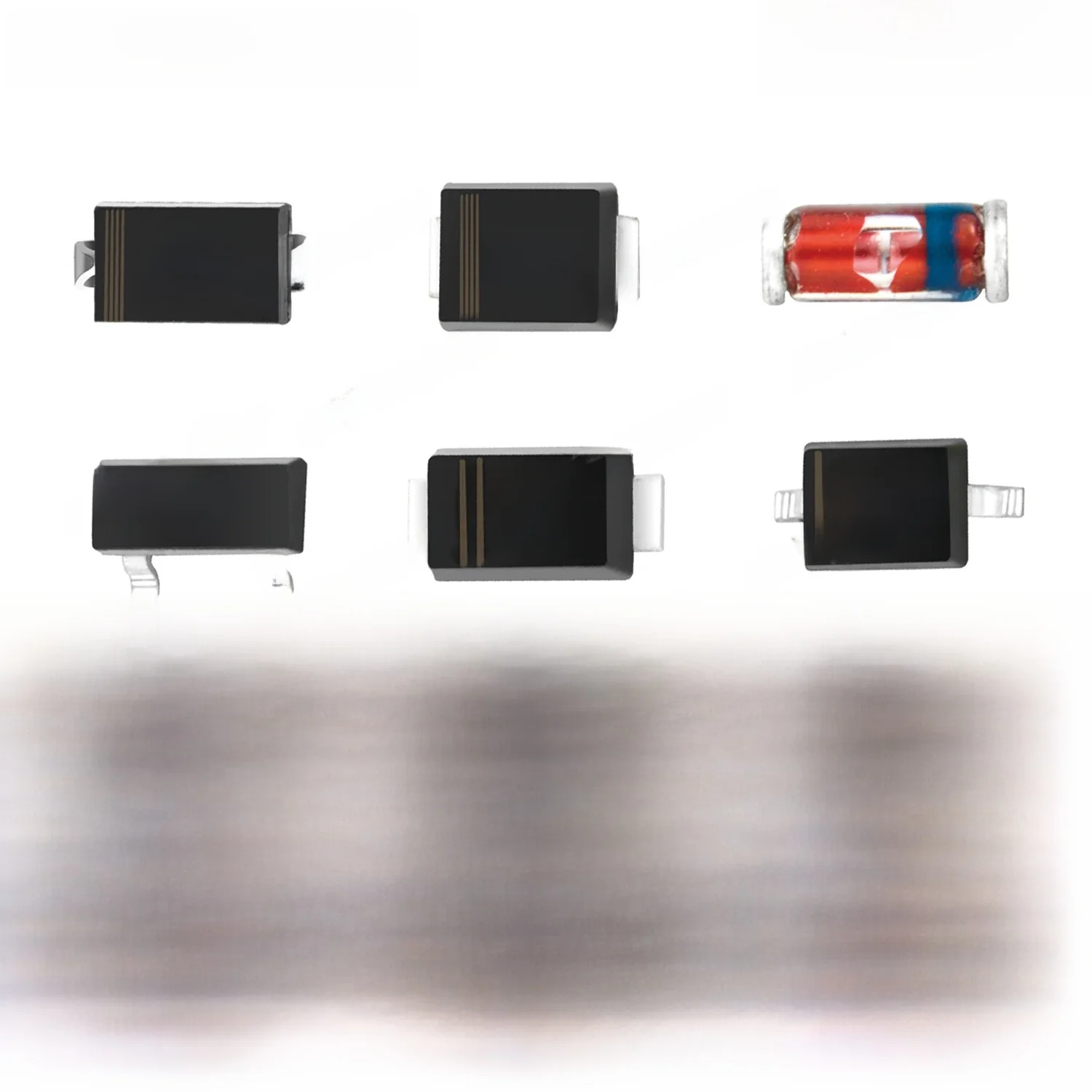 Diode de redressement de commutation de barrière Schottky à récupération rapide SMD M1 M4 M7 S1M S2M S3M RS1M US1M SS14 SS16 SS24 SS26 SS34 SS36 LL4148