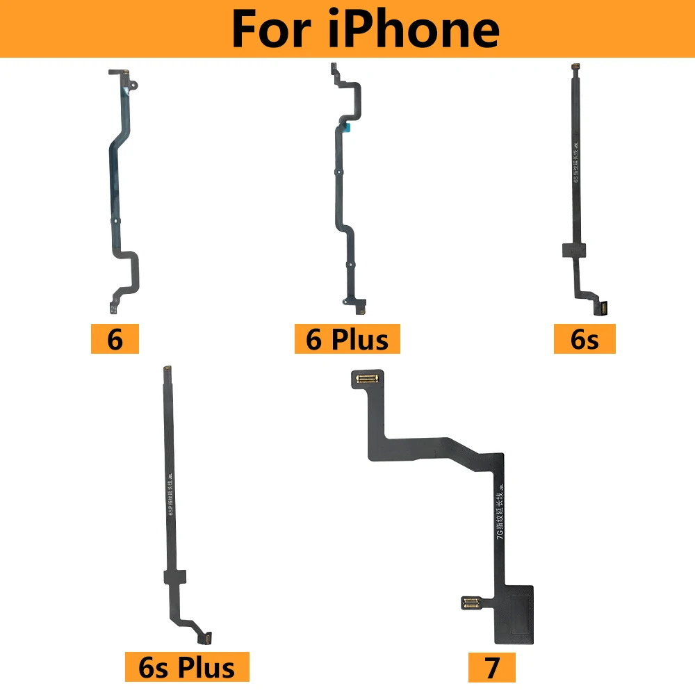 10 Pcs Home Touch ID Connector Flex Return Fingerprint Button Motherboard Connection Flex Cable For Iphone 6 6S 7 8 Plus