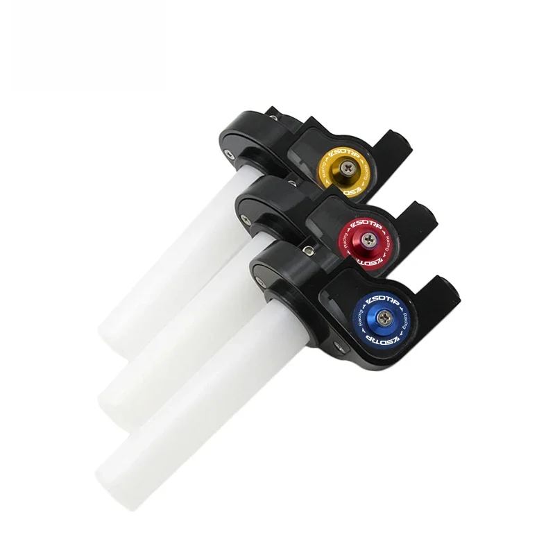 AliExpress Alconstar Sclmotos- 22mm Motorcycle Racing Aluminum Visible Quick Twist Gas Throttle Settle Grips Dirt Pit Bike ATV UTV XR50 CRF50 KLX