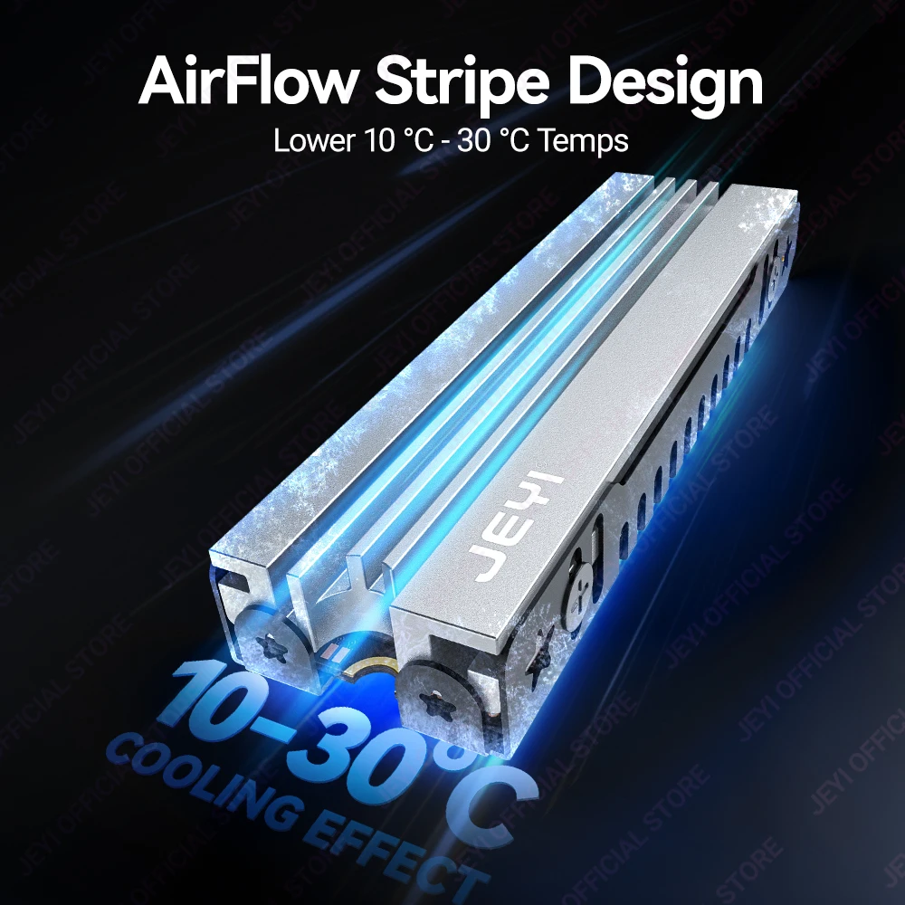 JEYI M.2 SSD Heatsink Aluminum - đánh giá và giá Samsung Ssd 980 Pro