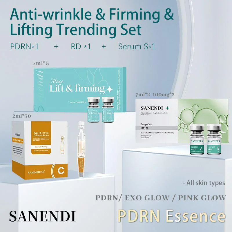 

SANENDI Korean Skincare Product Three Effect Sin Care Essence Moisturizing, Soothing And Repairing Facial Care Essence Set