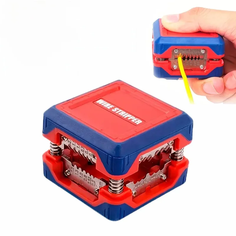 Dénudeur de Câbles Automatique 0.2-16mm² - Coupe-Câble Réglable avec Pinces de Dénudage pour Outils Électriques/Réseau, Outil à Sertir pour Câbles, Outil de Câblage Électrique