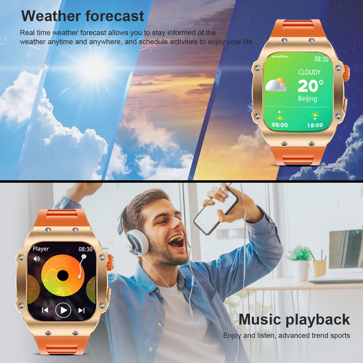 LIGE 1.91inch Full Touch AMOLED Screen Smartwatch 400mAh Large Battery Waterproof Bluetooth Call Men Smart Watch For Android ios