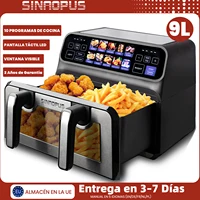 Freidora de aire Sinaopus 9L doble cesta