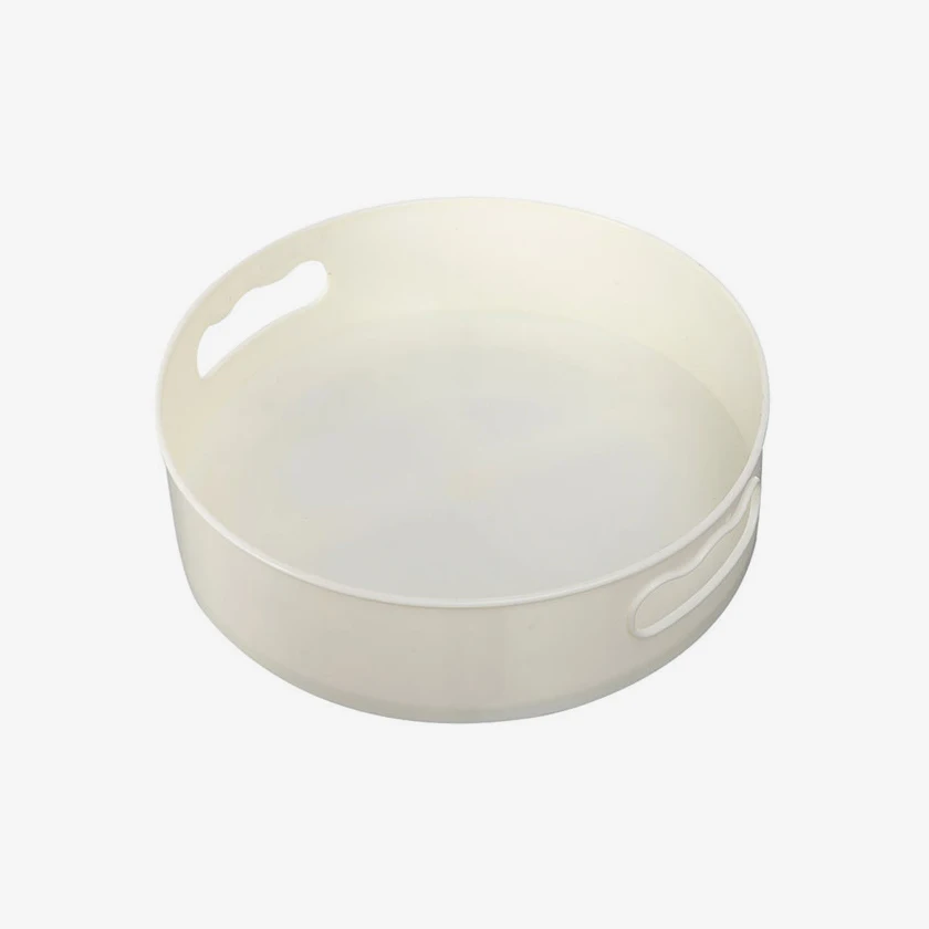 [Twin Spa] Handle-type All-use 360-degree rotating storage tray (P0000THJ/1 + 1)