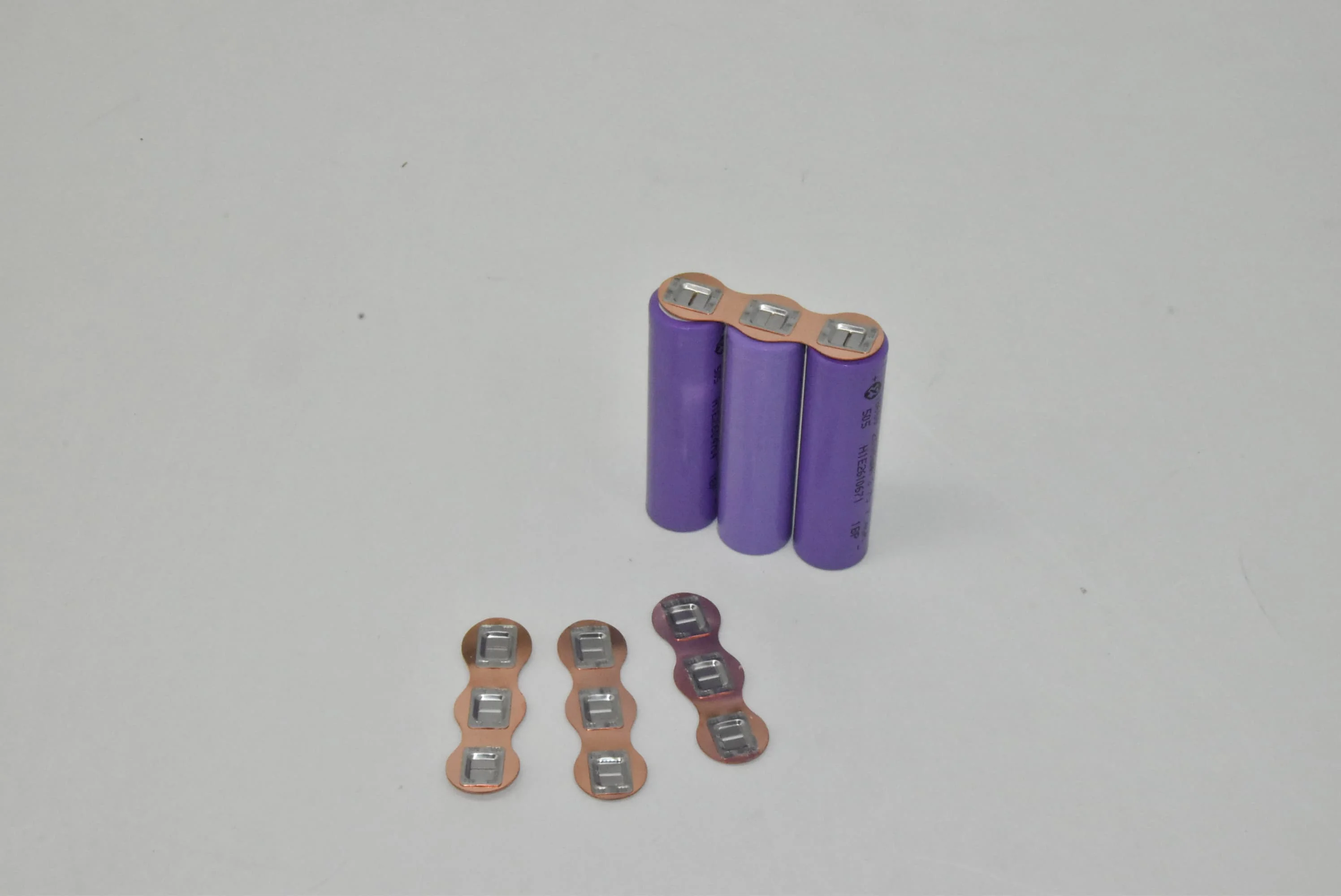 WellgoLow Internal Resistance 21700 Copper Nickel Busbar For Cylindrical Lithium Cell Battery Pack Welding Test Samples