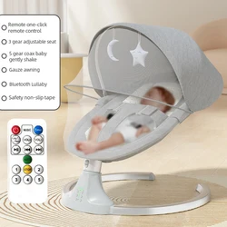 Baby elektrische Schaukel stuhl Neugeborene schlafen Wiege Bett Kinder Komfort Stuhl Liegestuhl für Baby Babybett 0-18 Monate