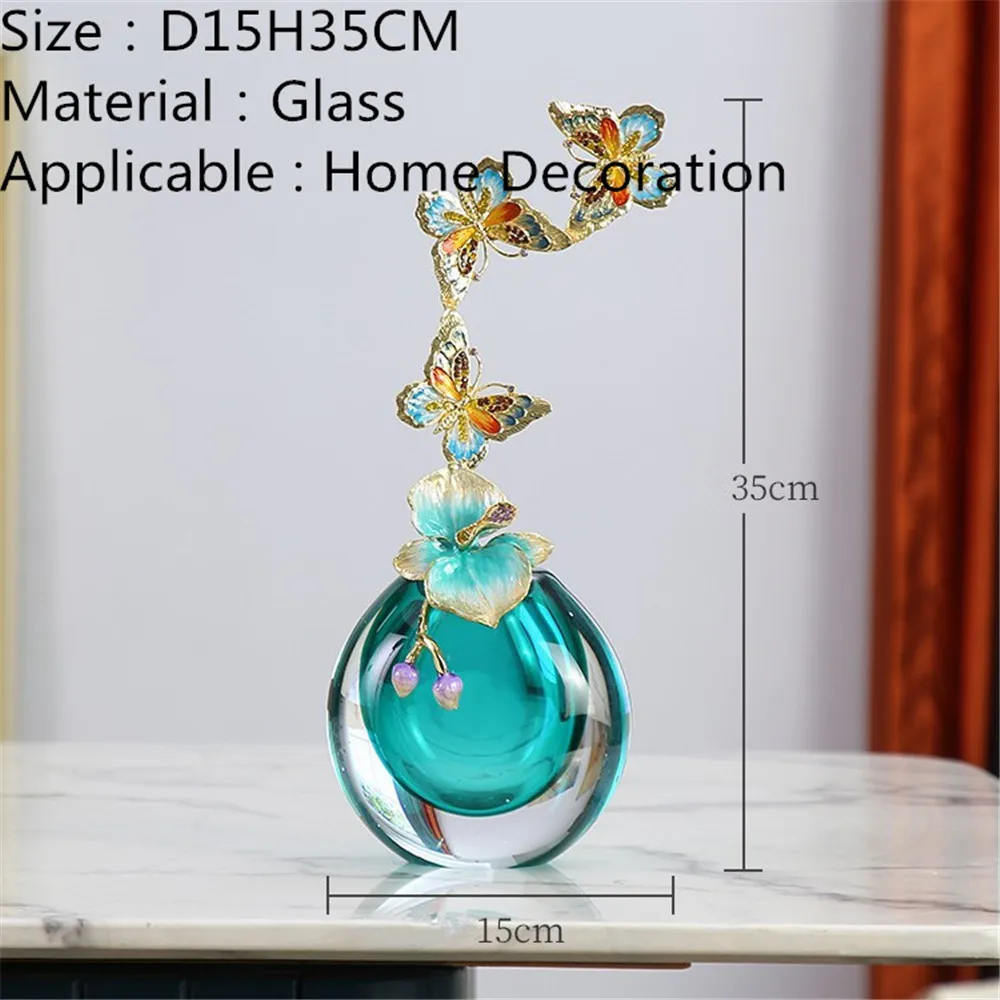 Modern Light Luxury Vase Home New House Living Room Entrance Bedroom TV Cabinet Wine Cabinet Decorative Craft Ornament
