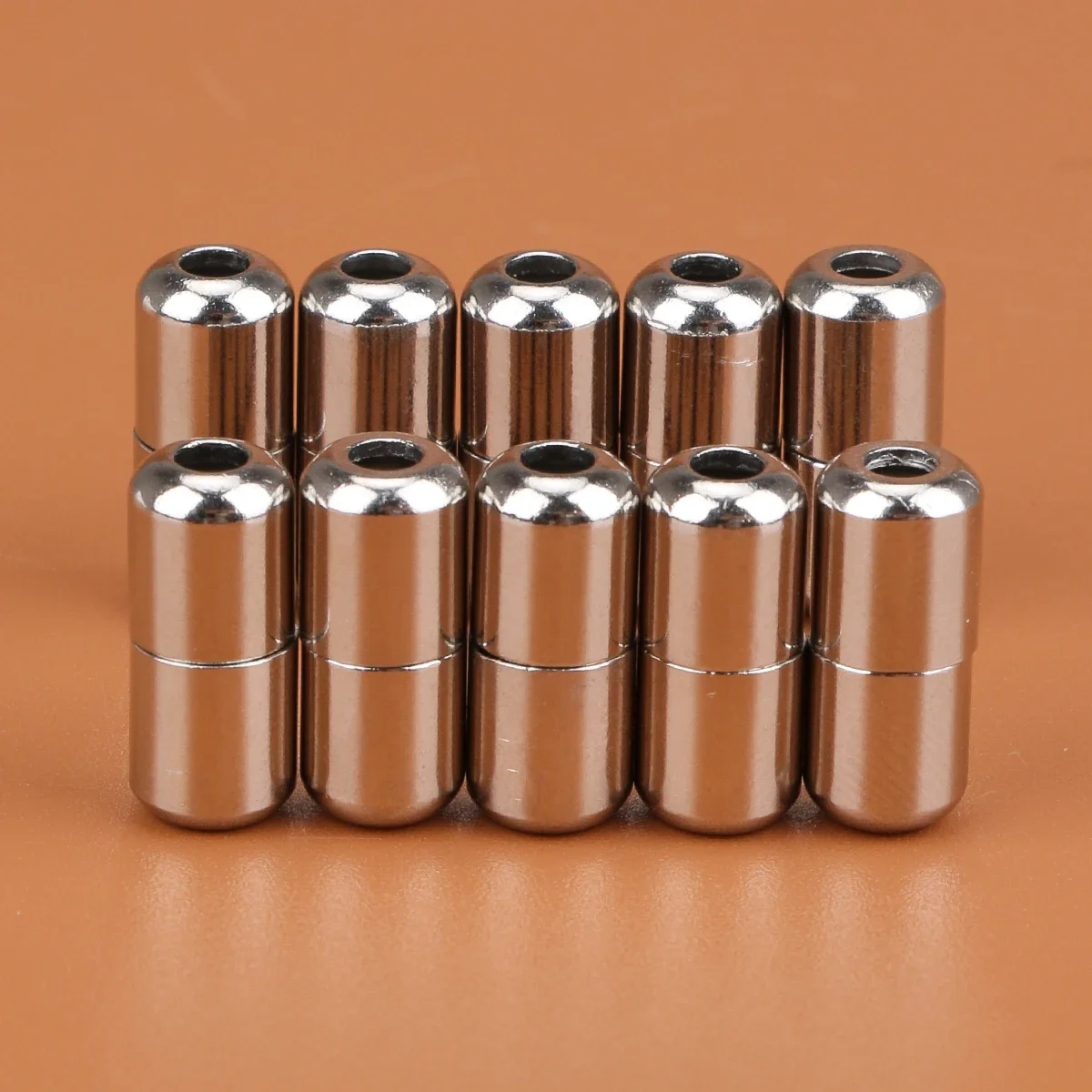 5 paires de lacets en aluminium pour hommes et femmes, boucle en métal, serrure pour enfants et adultes, sans cravate, lacets paresseux, Capsules, accessoires