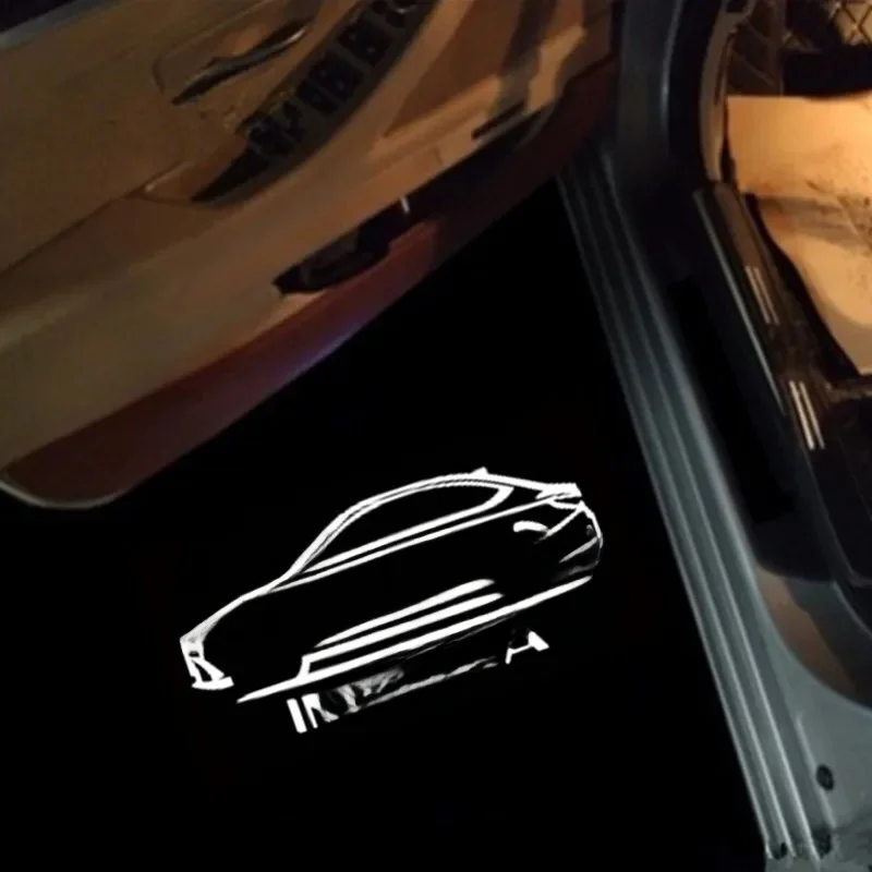 2 Stück Auto-Türprojektoren für Insignia 2009-2018 2010 2011 2013 2014 2015 Laser-Projektor Geister-Atmosphäre LED-Lampe