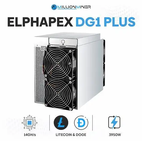 ElphaPex DG1 11GH/s 3420W LTC DOGE Miner Scrypt Algorithm ASIC Mining in Stock