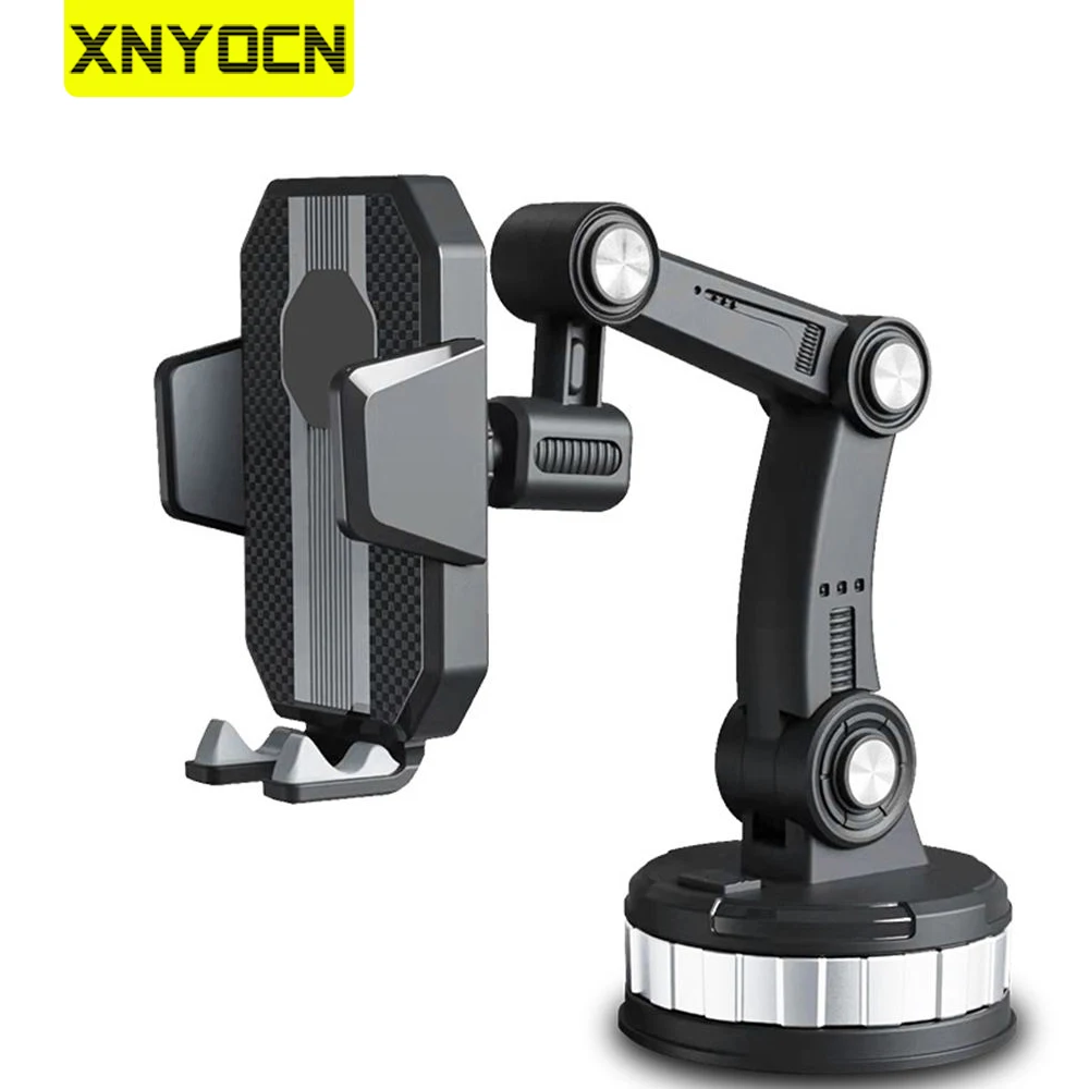 Xnyocn New Car Phone Stand Washable Suction Cups Universal Bracket For iPhone Xiaomi Samsung Huawei Smartphone Mobile Phone