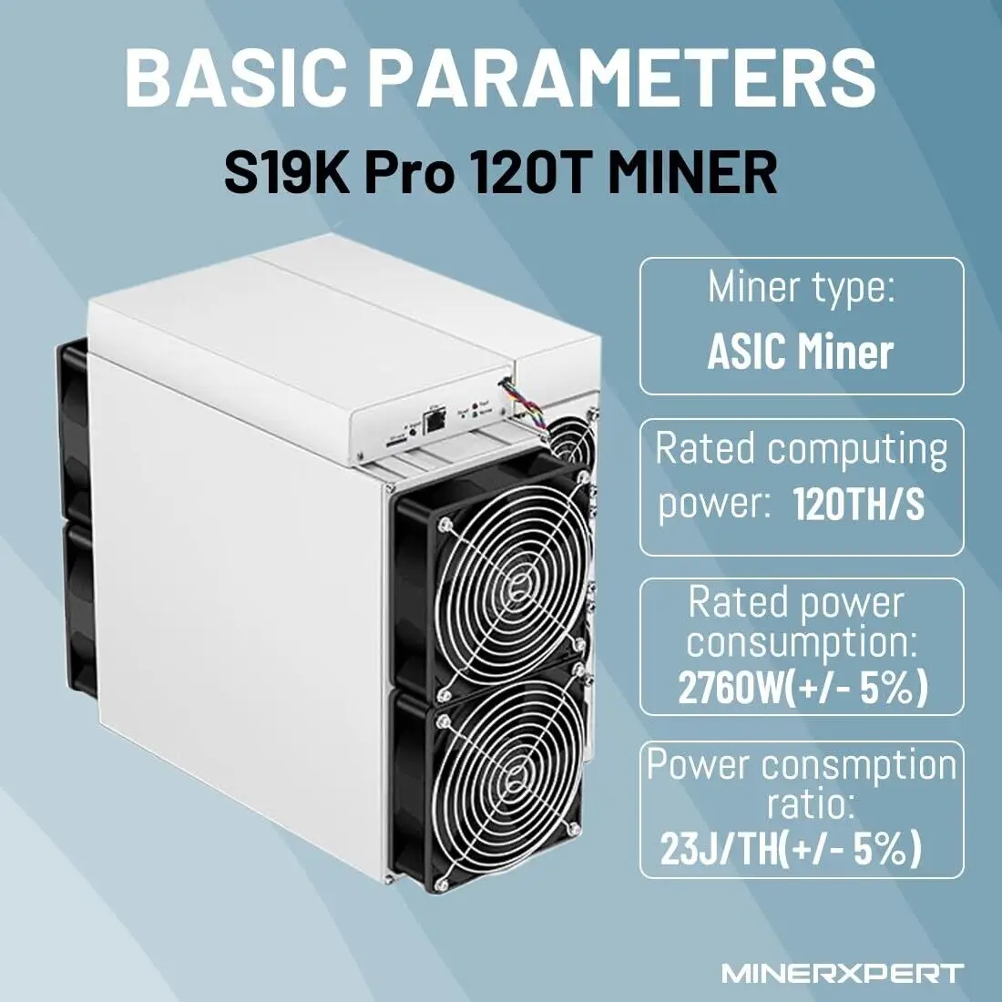 اشتري 3 واحصل على 2 مجانًا جديد Bitmain Antminer S19k Pro 120th/s 2760W Bitcoin Miner مع ضمان السفينة الأمريكية