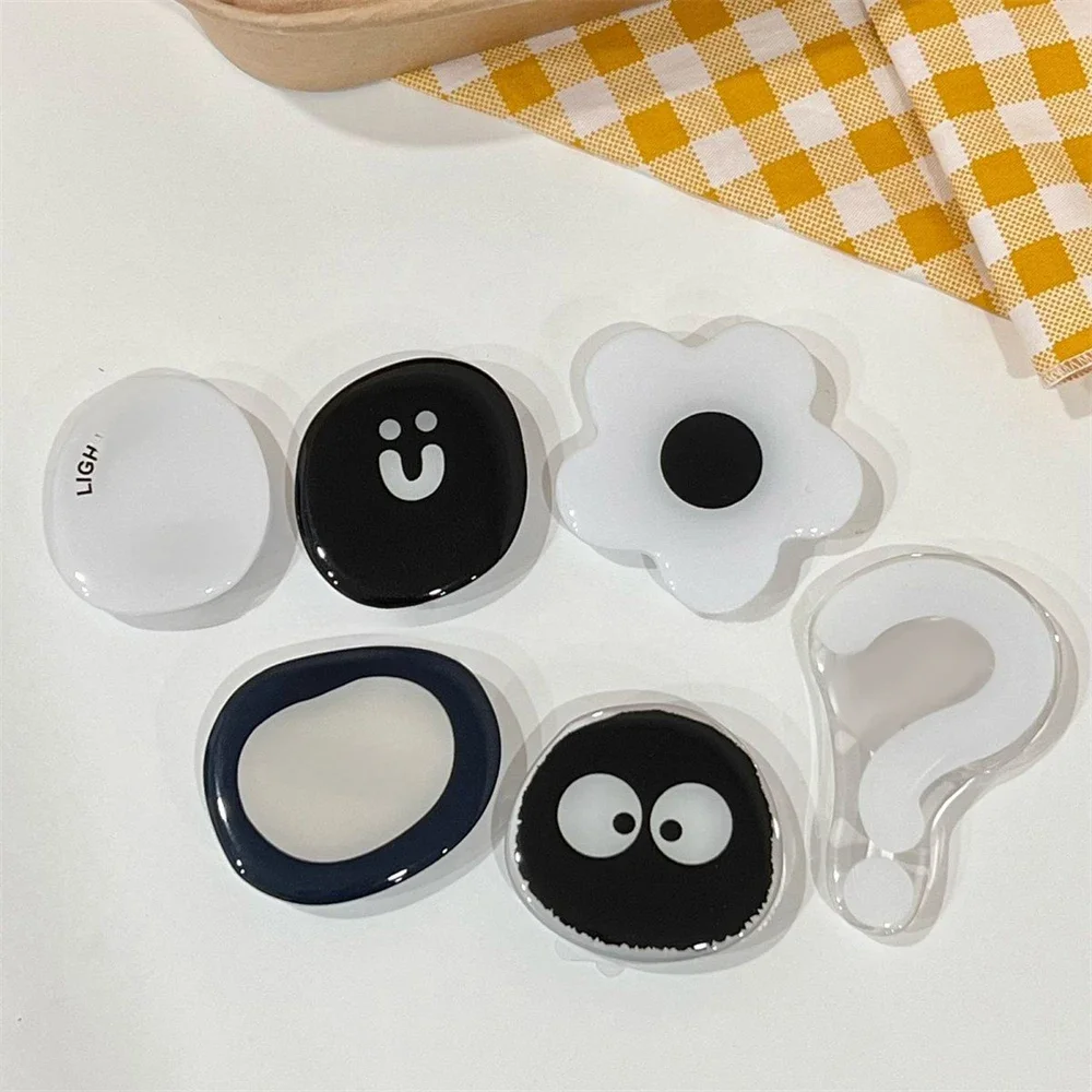 Corée mignon drôle dessin animé fleur Griptok poignée Tok prise support de poche pour support de téléphone portable universel dessin animé anneau de doigt Support