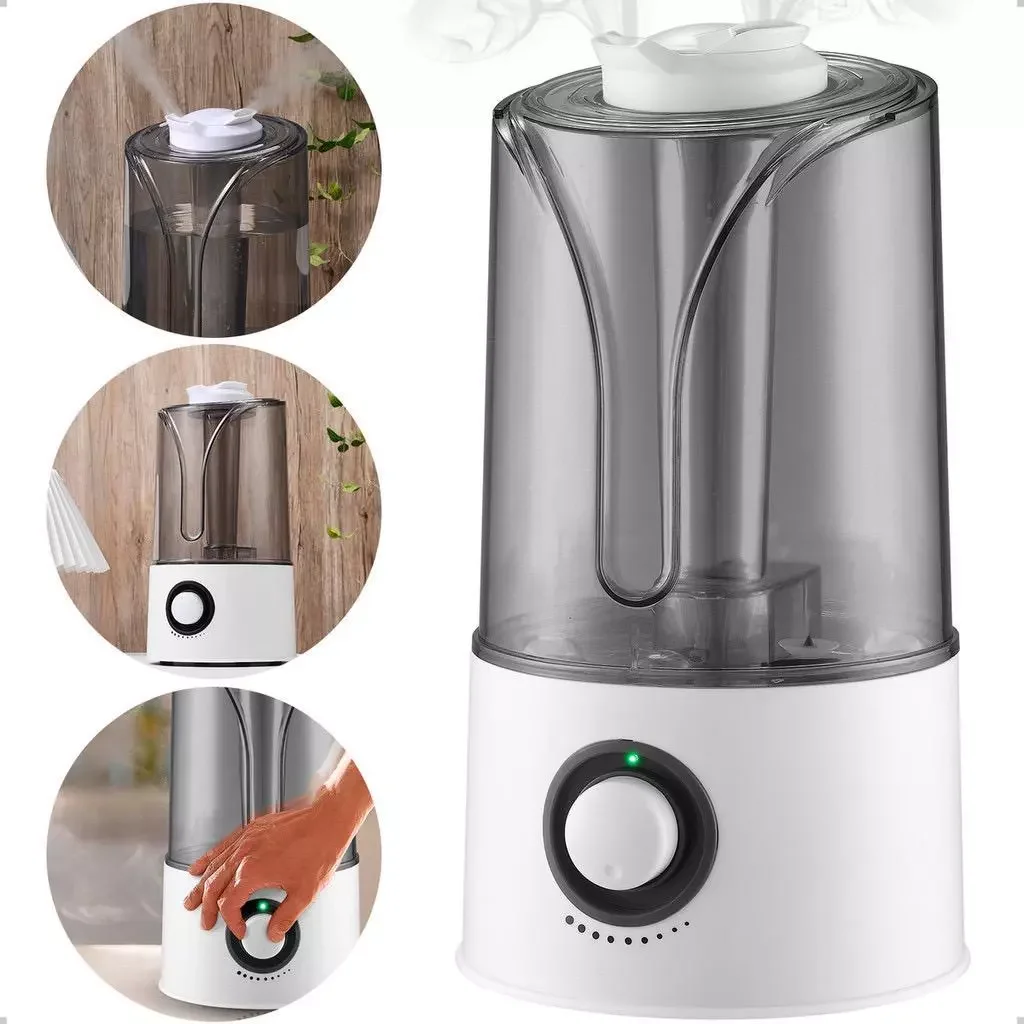 مرطب الهواء الصامت بالموجات فوق الصوتية مع ضوء LED ، منقي هيبوالرجينيك ، معطر الغرفة ، Bivolt ، 3.5 لتر #2