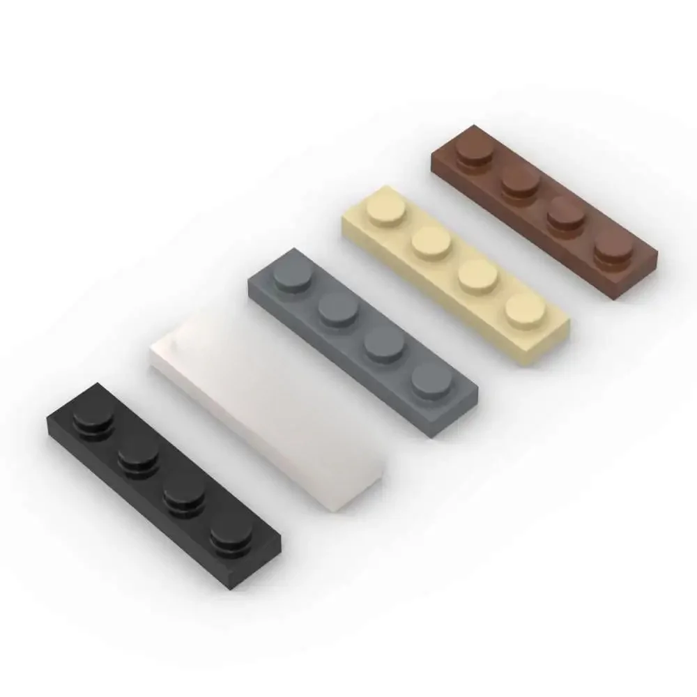 MOC – Puzzle particules 3710, plaque 1x4, blocs de construction, Kit de panneau lumineux de haute technologie, jouets en briques, cadeaux pour enfants, livraison directe, 10 pièces