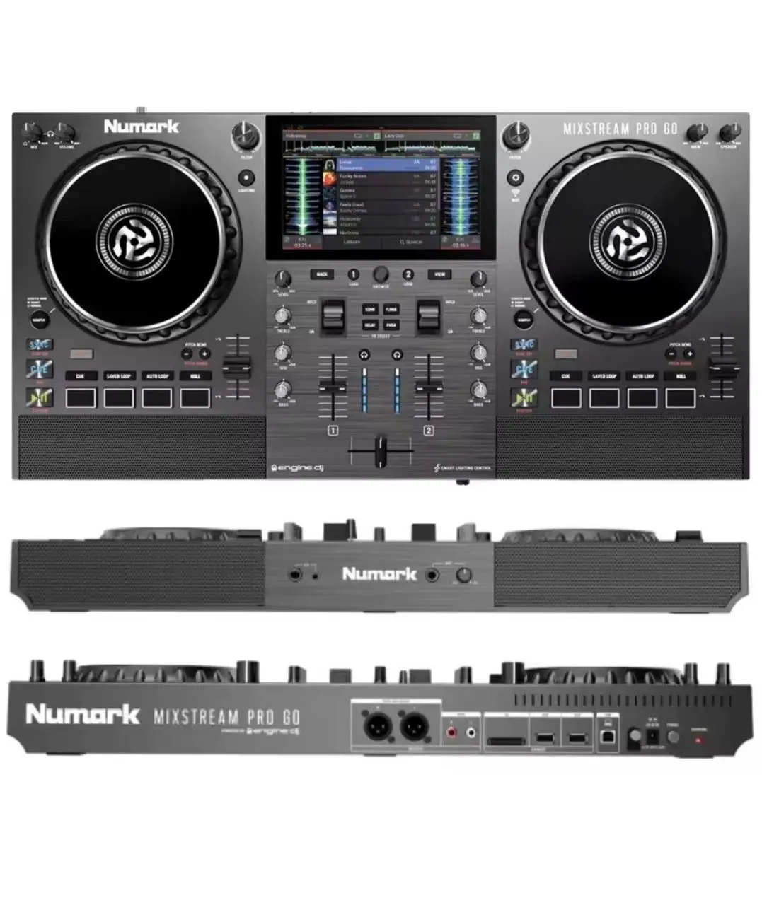 

ГОРЯЧЕЕ ПРЕДЛОЖЕНИЕ - DJ-контроллер Numark Mixstream Pro Go, автономный, с питанием от батареи