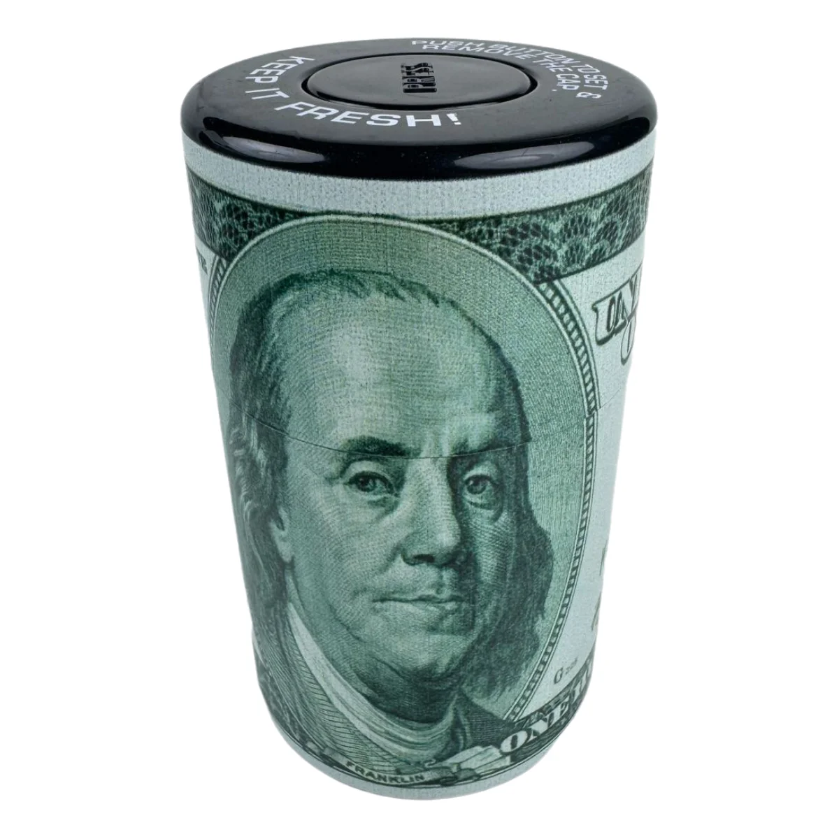 Vacuum Sealed Herb Stash Jar Container Airtight Smell Proof Plastic Storage $
