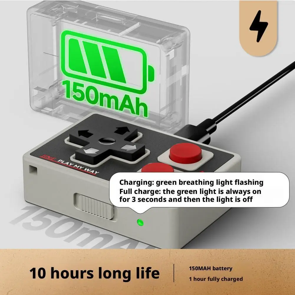 Picture 6: For IINE Gamebrick Mini Wireless Controller Bluetooth Multi-Function Gamepad Joystick Remote Control Suitable for iPhone Android