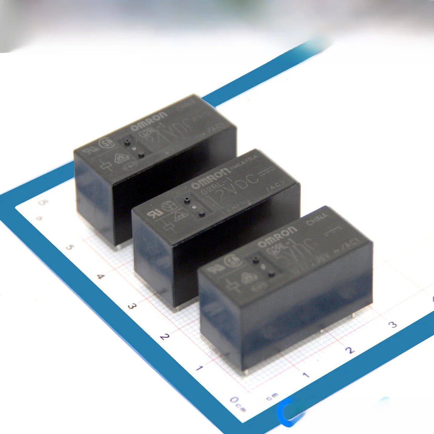 Nouveau relais de puissance OMRON PCB Original authentique G2RL-1-E-2-24-5VDC 12VDC 24VDC DC24V 12V 48VDC 5PIN 8 broches 12A 8A 16A