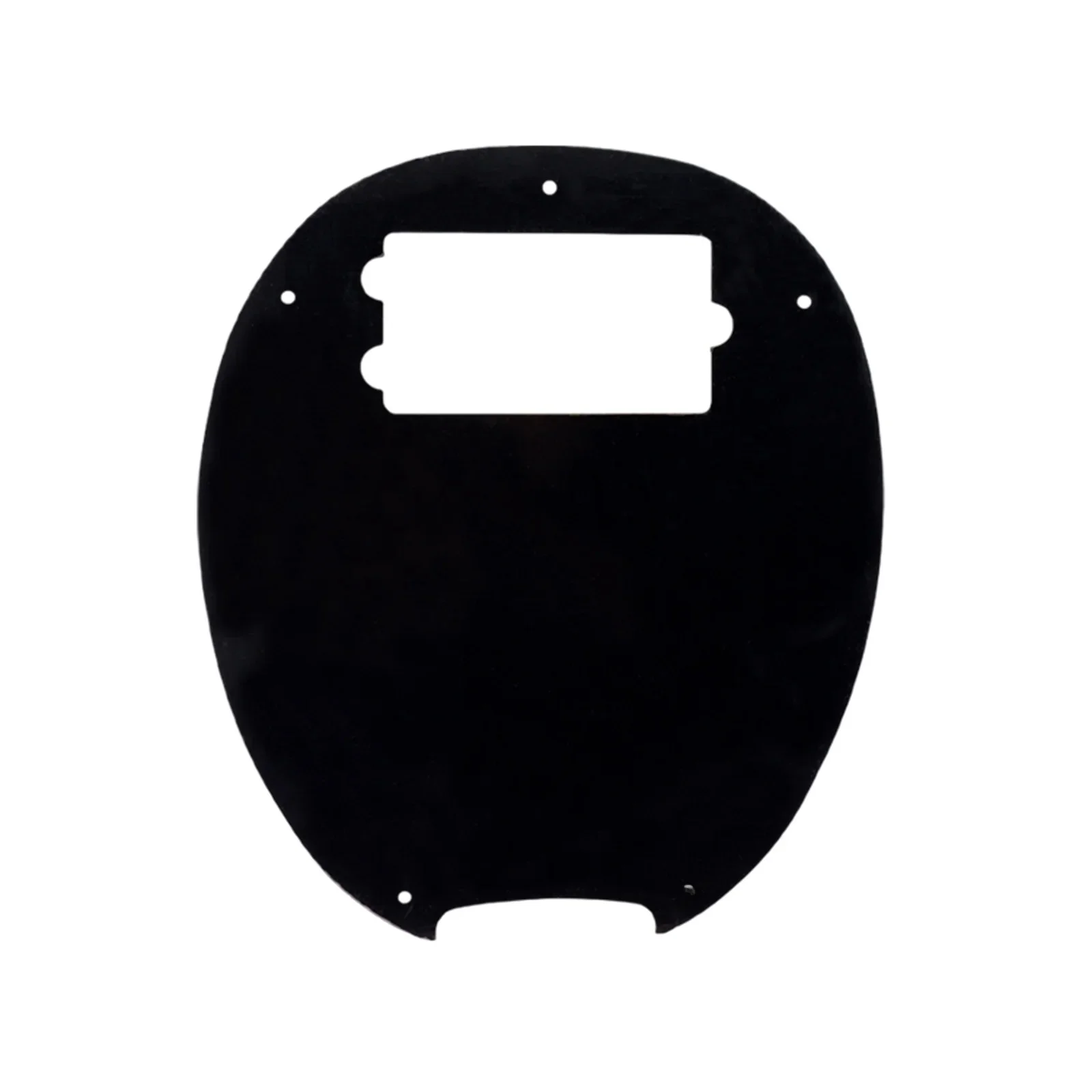 Tooycomparator Plastic 3-Ply 514 Guard, Anti-Scratch Plate, Black for Musicman 4 String Bass, JEAccessory