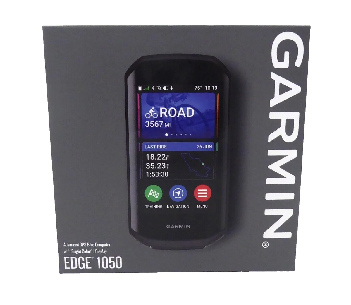 BRAND NEW Garmin Edge 1050®, Premium Cycling Computer, Vivid Color Touchscreen Display, Built-in Speaker, Advanced Training