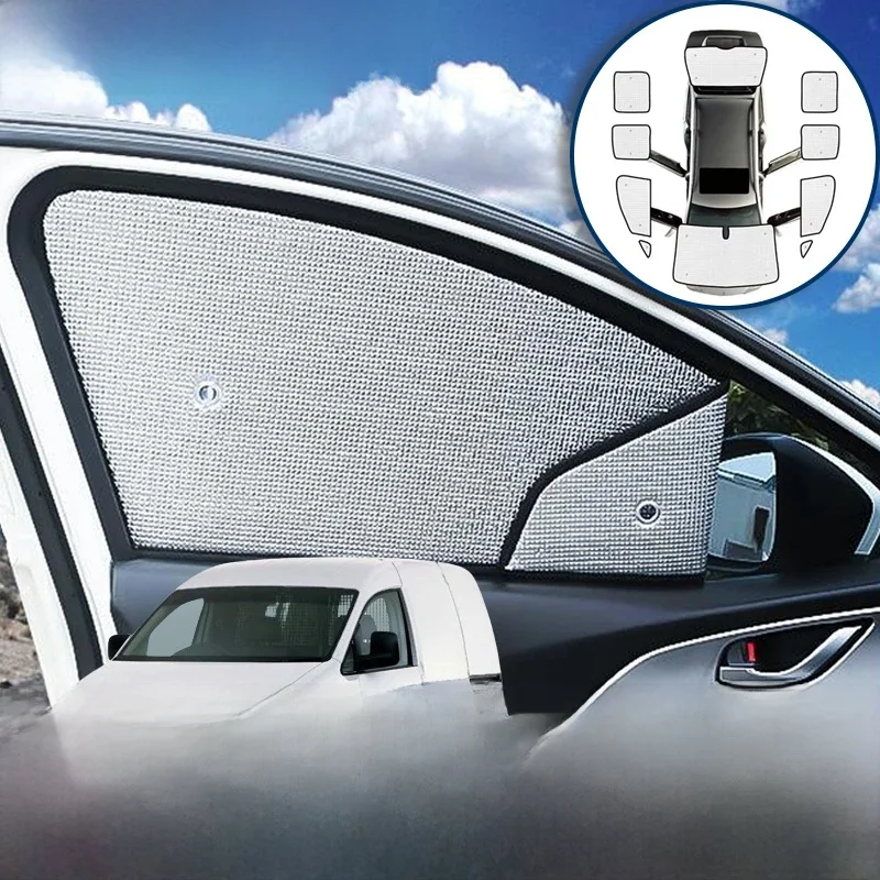 Voor VW Caddy 2K Accessoires Volkswagen Maxi MK3 2004 ~ 2019 Autoruit Zonnescherm Anti-Uv Vizier Blind covers Camper Interieur Onderdelen - afbeelding 2