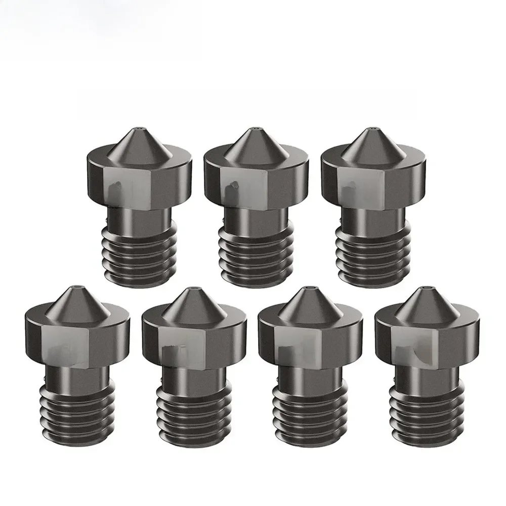 Zestaw dysz V6 ze stali hartowanej, 5/10 szt., dysze do ekstrudera hotendu V6 do drukarek 3D Anycubic I3 Mega, Kobra Neo, Go, Prusa I3 MK3 — zdjęcie produktu 7