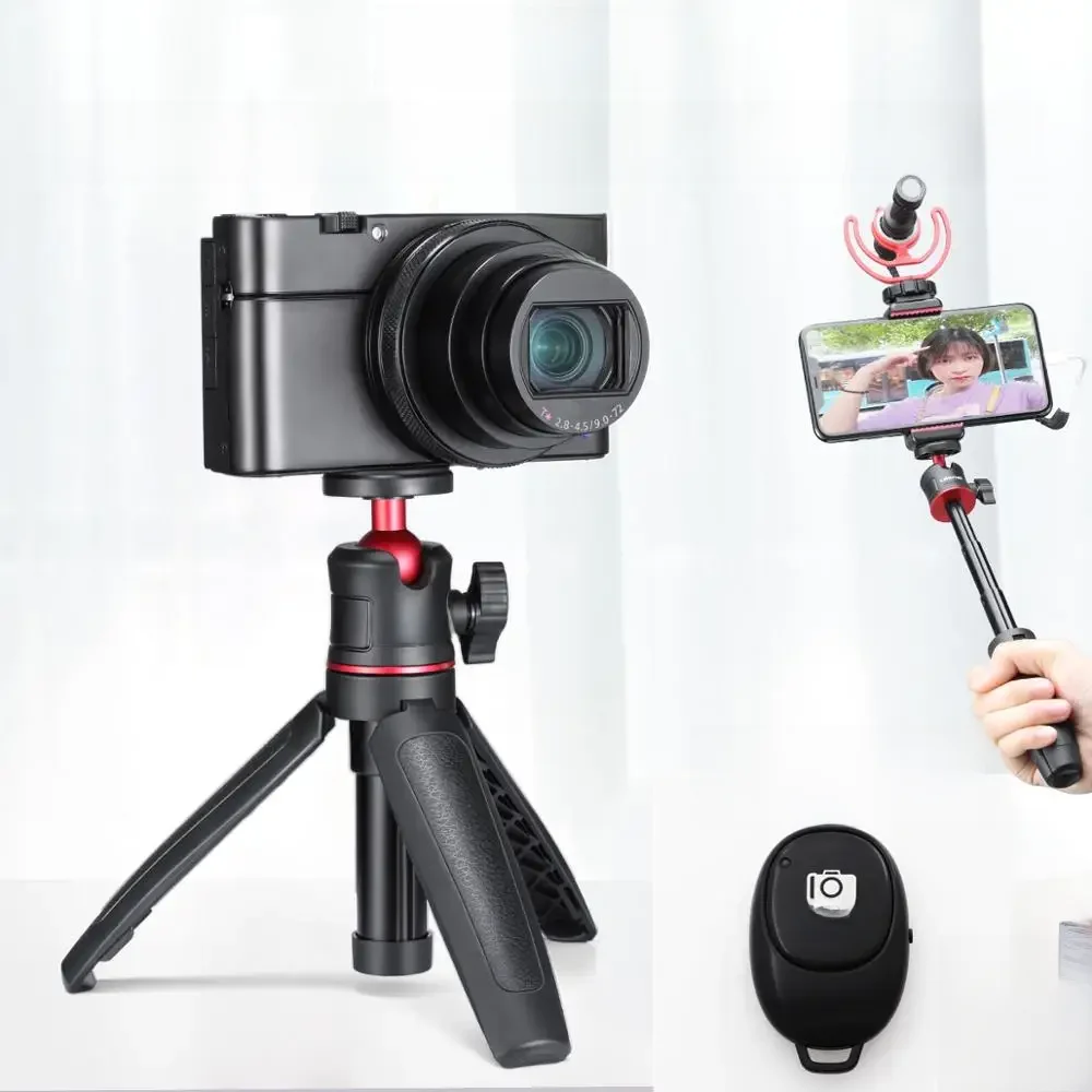 ULANZI MT-08 przedłużyć słup Mini statyw Monopod uchwyt uchwyt do telefonu Sony Nikon Canon DSLR aparat statyw DJI OSMO akcja — zdjęcie produktu 7
