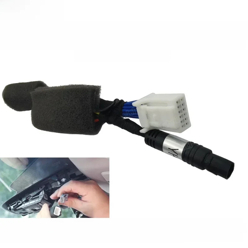 Łatwy w montażu kabel zasilający do kamery samochodowej DVR Plug and Play do Toyota Camry Rav4 Corolla CHR Highlander Sienna Alphard — zdjęcie 2