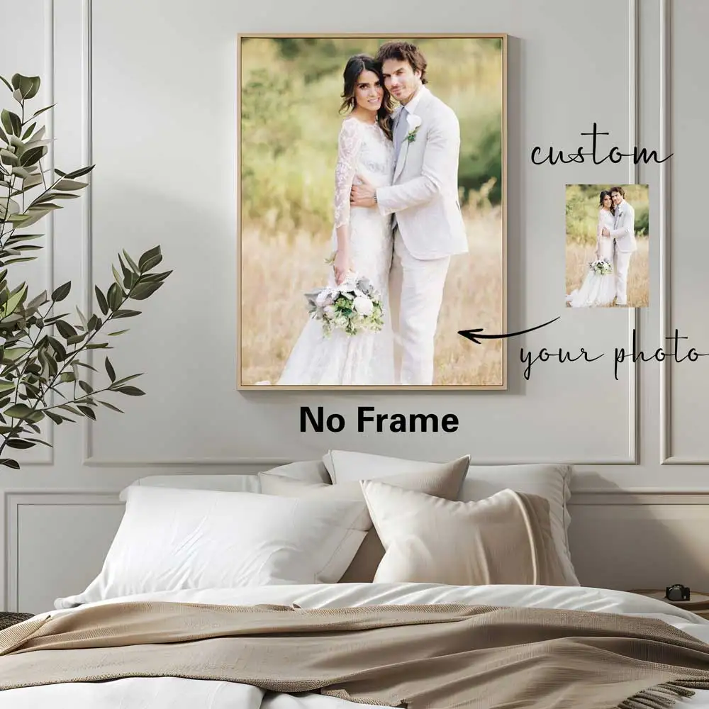 شخصية مطبوعة فرملس قماش جدارية المنزل المشارك غرفة المعيشة صورة ديكور المنزل هدايا شخصية