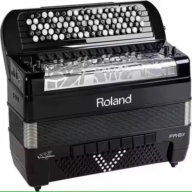 SR New FR-8x デジタルアコーディオン FR 8x リードレス ブラックウッド クロマチック構成