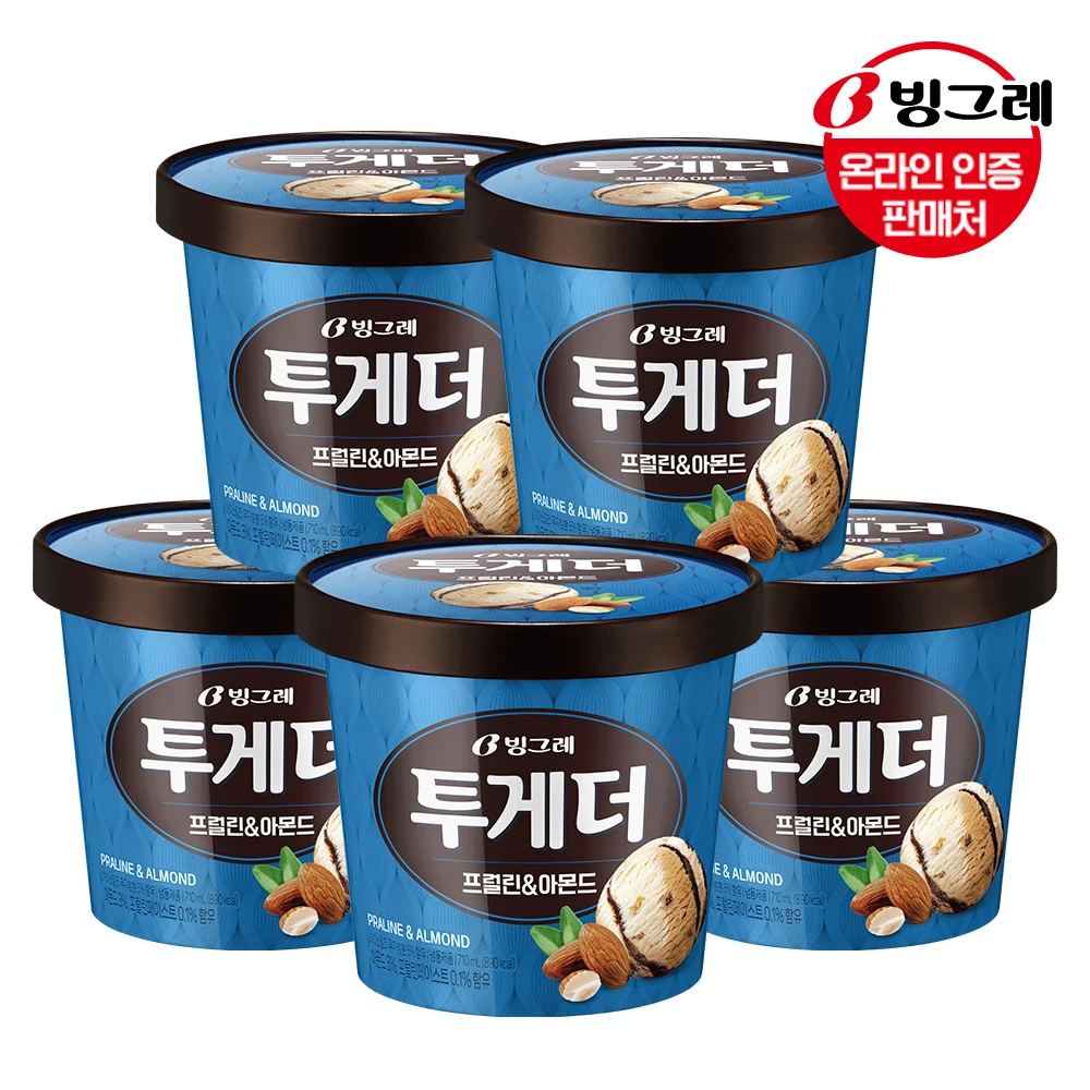 5 Binggrae Juntos Diamantes Pralinés