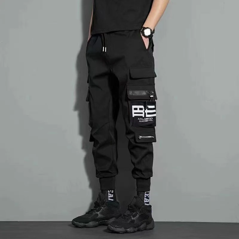 Multi Pocket Drawstring Cargo Pants, Men's Casual Cargo Pants For Summer Autumn Outdoor