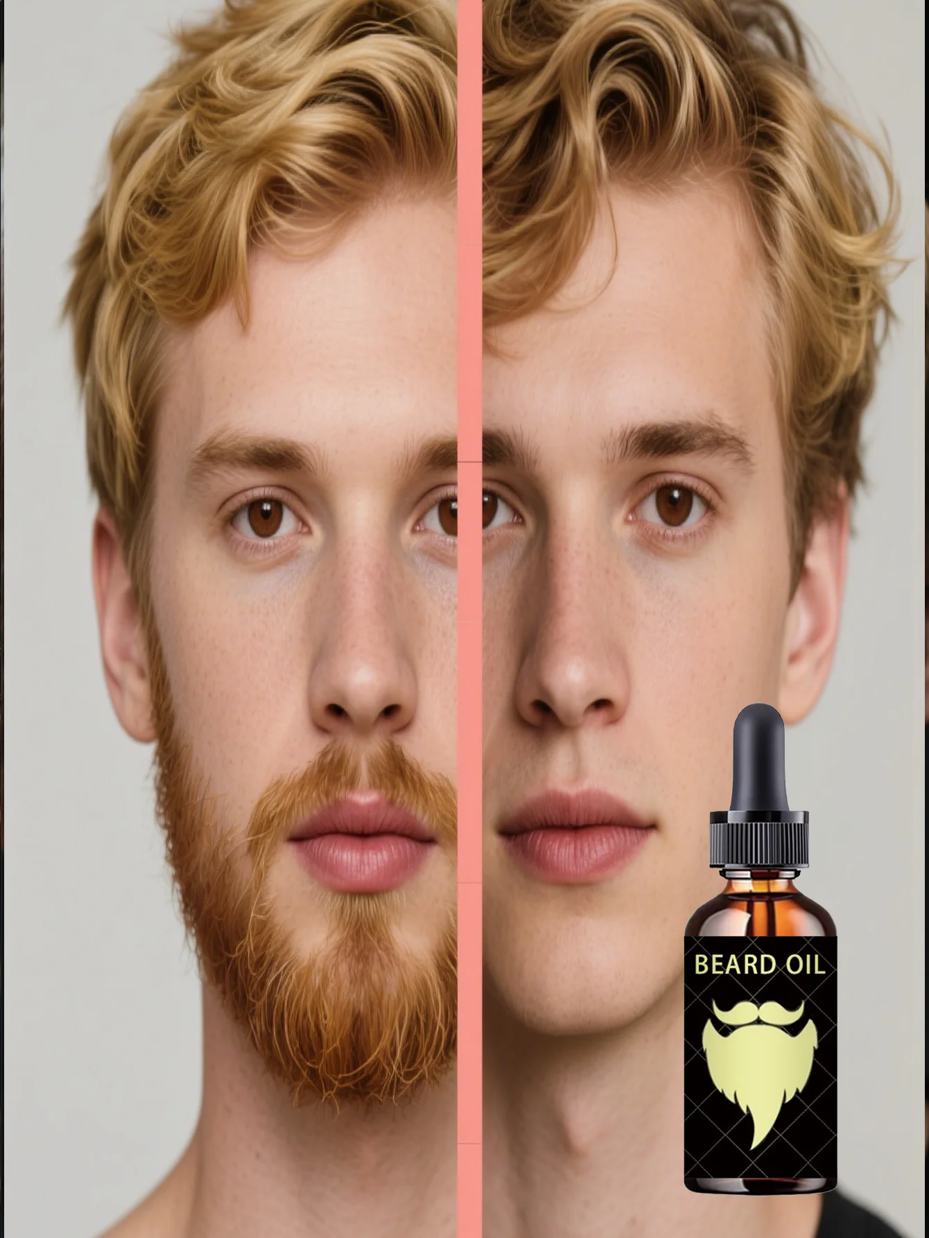 Beard Conditioner Oil for Men Nourishes Softens Coarse Hard Beards Promotes Growth Thickens Facial Hair Easy Styling Multiple Si - Image 4